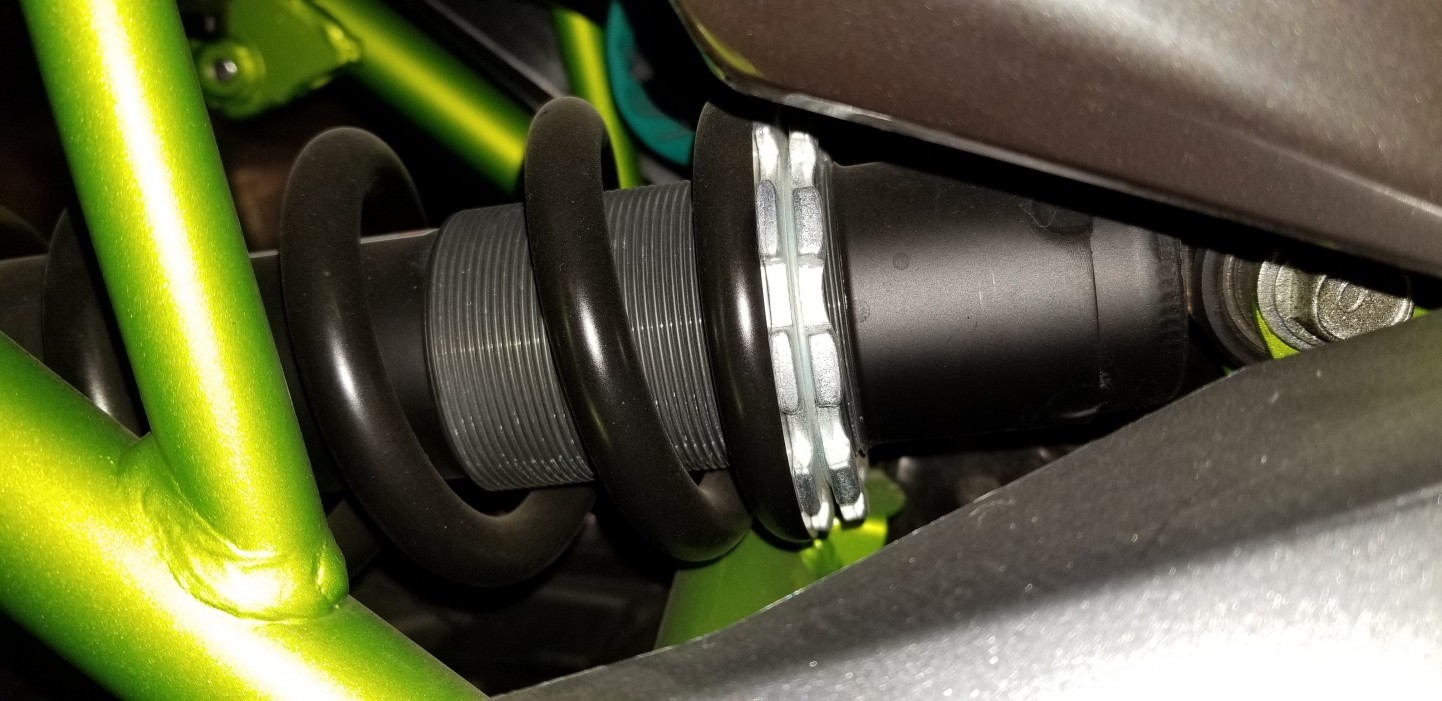 Rear suspension adjustment page 14 Suspension Setup and Mods Z900