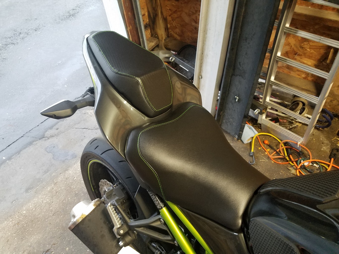 2017 2018 Kawasaki Z900 Custom Seat Cover with Improved Padding page