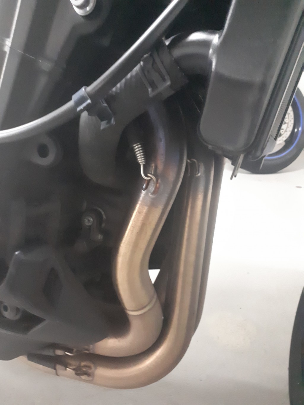 changing from acropovic to standard exhaust Modifications