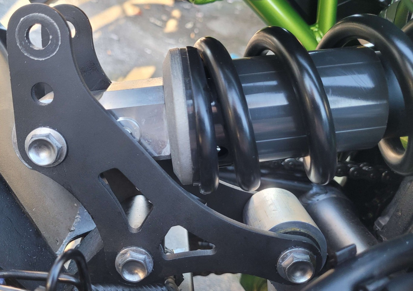 Help with lowering the Z900 Suspension Setup and Mods Z900