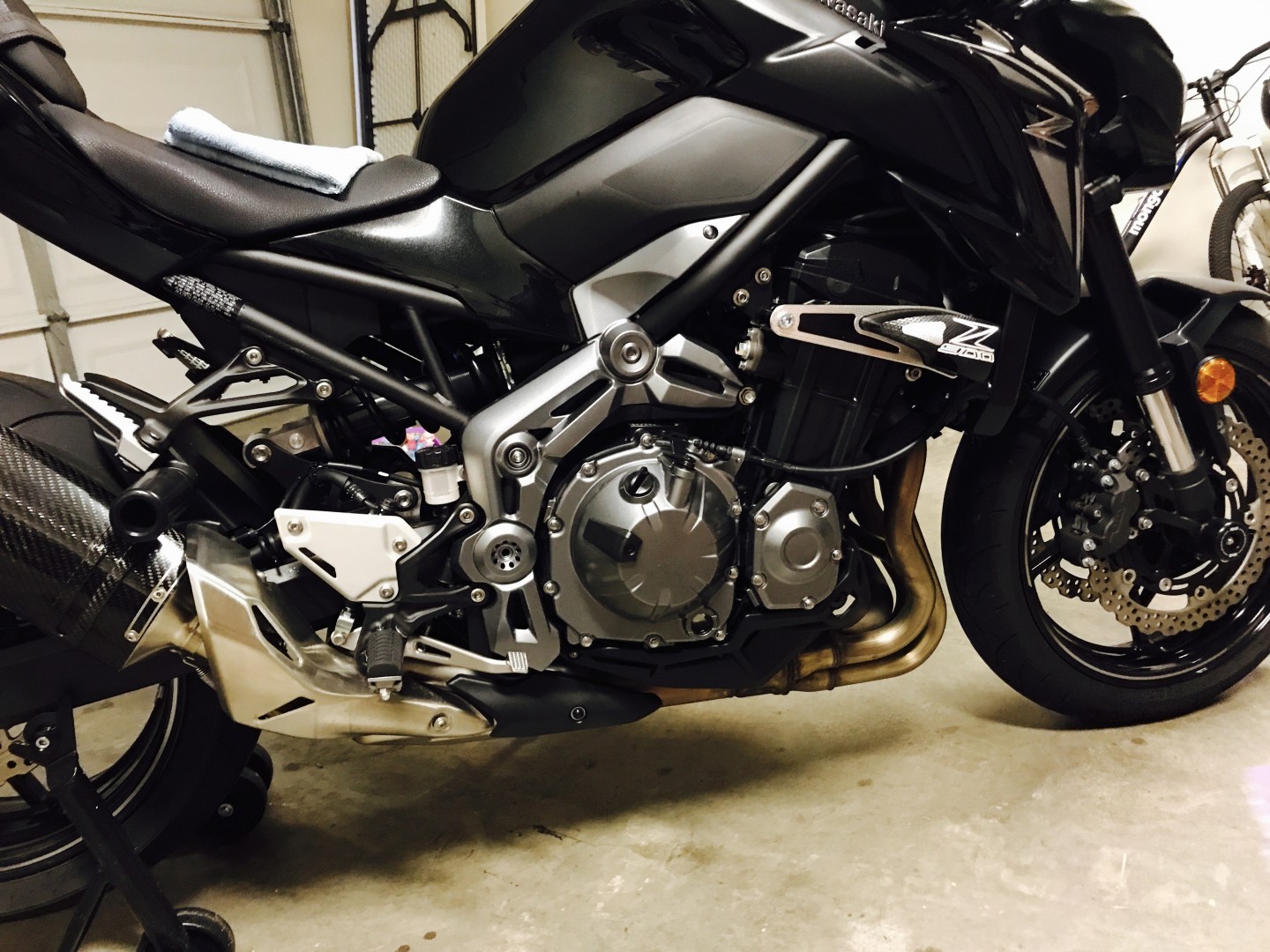 frame sliders Modifications, Accessories, and Appearance Z900