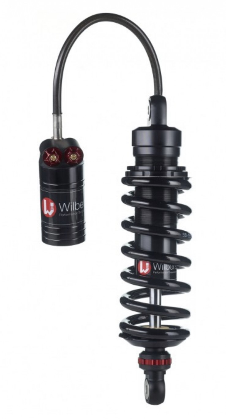 Fully adjustable Wilbers shock. Suspension Setup and Mods Z900
