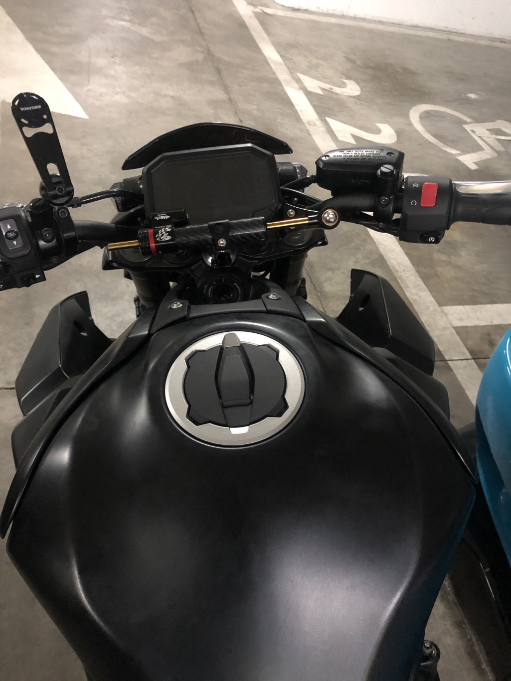 Chinese Steering damper installation page 2 Modifications