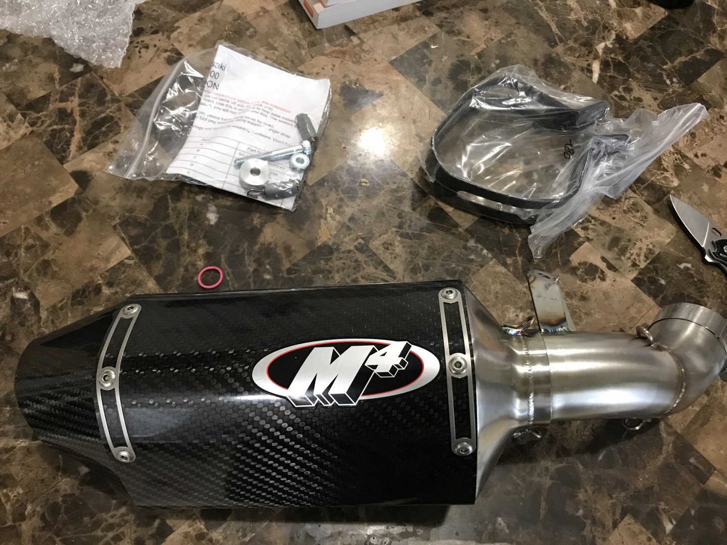 M4 exhaust Modifications, Accessories, and Appearance Z900