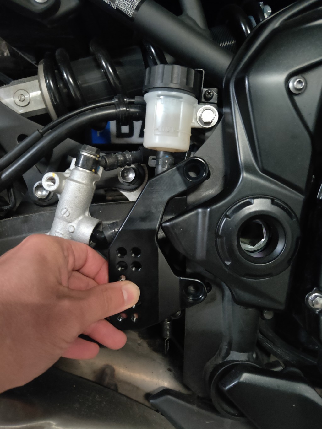 Arashi Rearsets on a z900 2020 - Modifications, Accessories, and