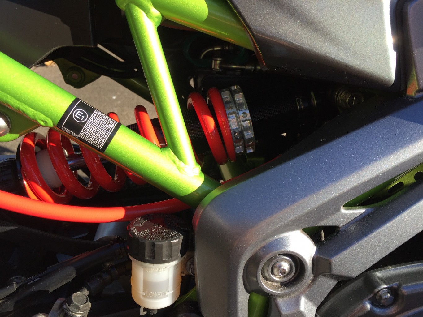 KTech Razor R Installed... Suspension Setup and Mods Z900