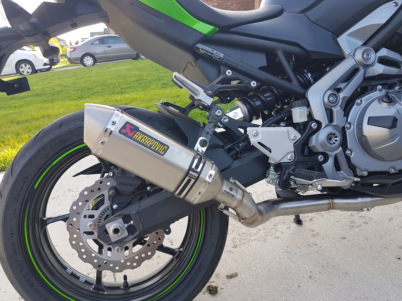 My Chinese exhaust Modifications, Accessories, and Appearance Z900